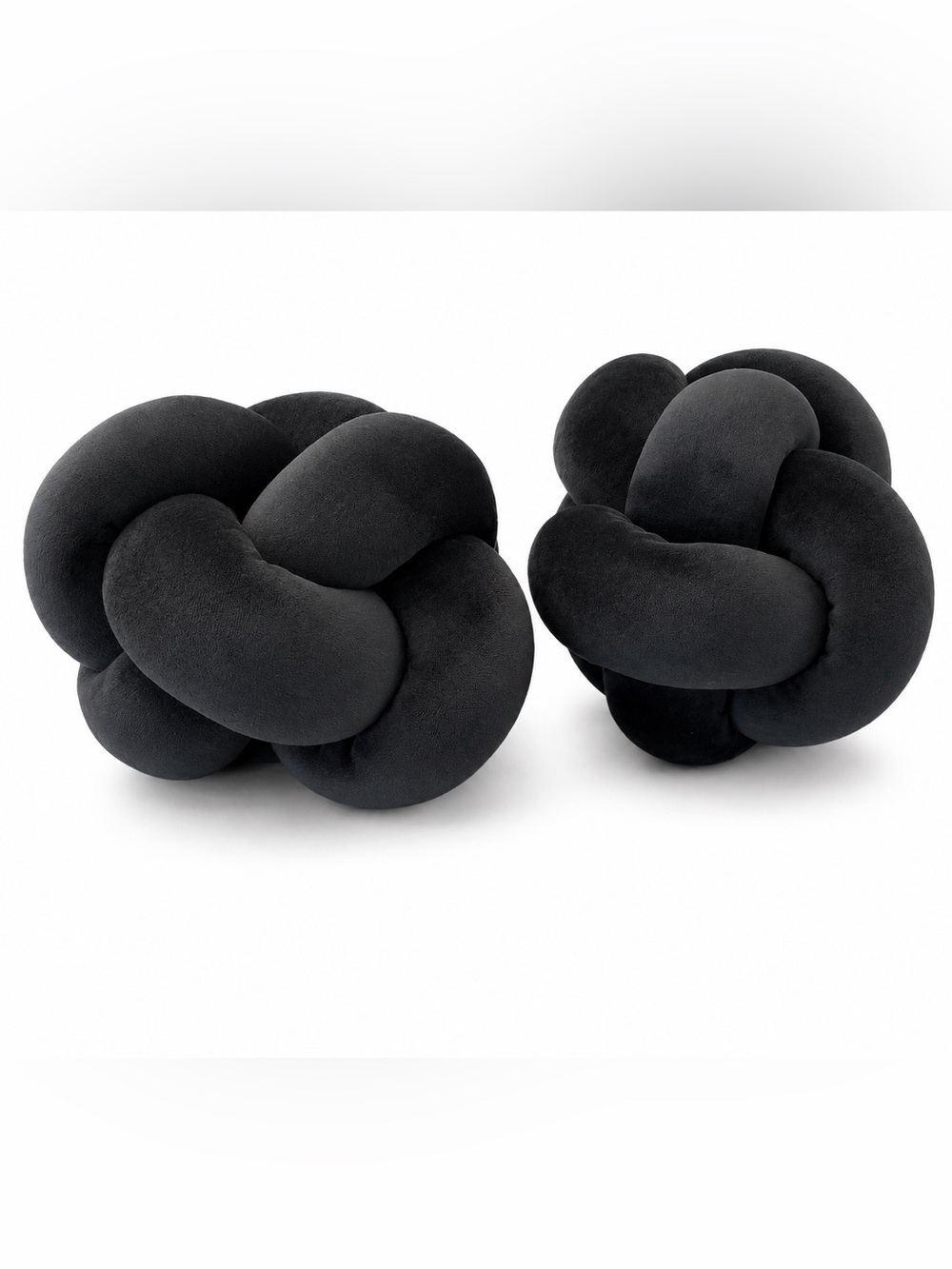 Black Knot throw pillows